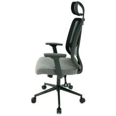 Zeon Comfort Dark Grey Ofis Koltuğu