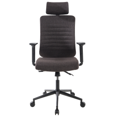 Zeon Comfort Plus Dark Grey Ofis Koltuğu