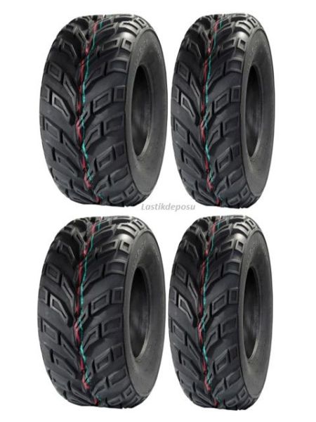 Anlas Set 19x7-8 ve 18x9.5-8 An-Track Ön Arka Atv Lastik Takım