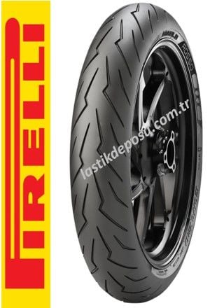 Pirelli 120/80-14 Diablo Rosso Scooter Motosiklet Ön Lastiği