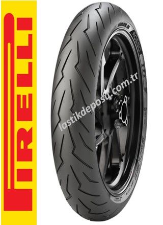 Pirelli 120/70-13 Diablo Rosso Scooter 53P Motosiklet Ön Lastiği