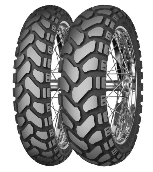 Mitas Set 90/90B21 54H ve 120/80B18 62T Enduro Trail E07 Plus TL Ön Arka Takım