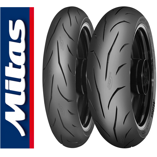 Mitas Yamaha MT25 Set 110/70-17 ve 140/70ZR17 Sport Force Plus Ön Arka Takım (2024)