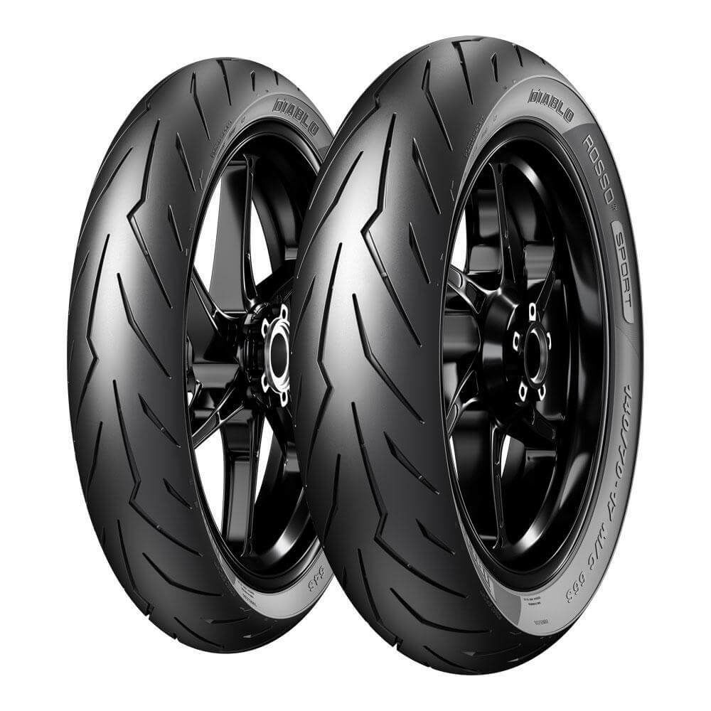 Pirelli Set 110/70-17 ve 130/70-17 Diablo Rosso Sport Ön Arka Takım