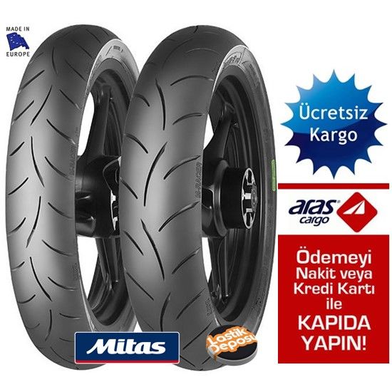 Mitas Takım Kawasaki Ninja ( 250 - 300 ) MC50 Ön Arka Set