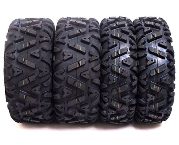 SunF Set 26x8-12 ve 26X10-12 A033 Power ATV-UTV Lastik Takımı Ön-Arka