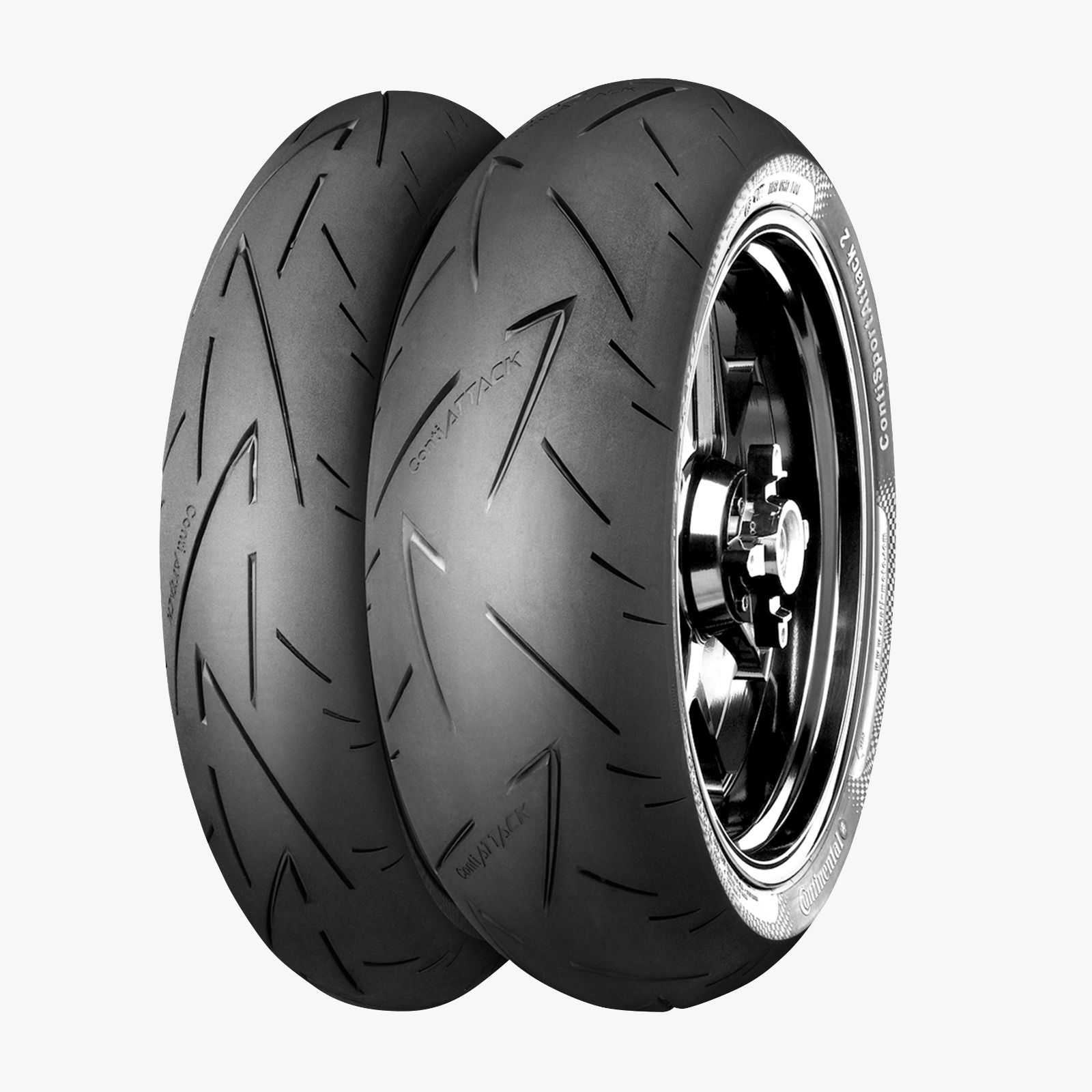 Continental Set 120/70ZR17 ve 190/55ZR17 Conti Sport Attack 2 Ön Arka Takım