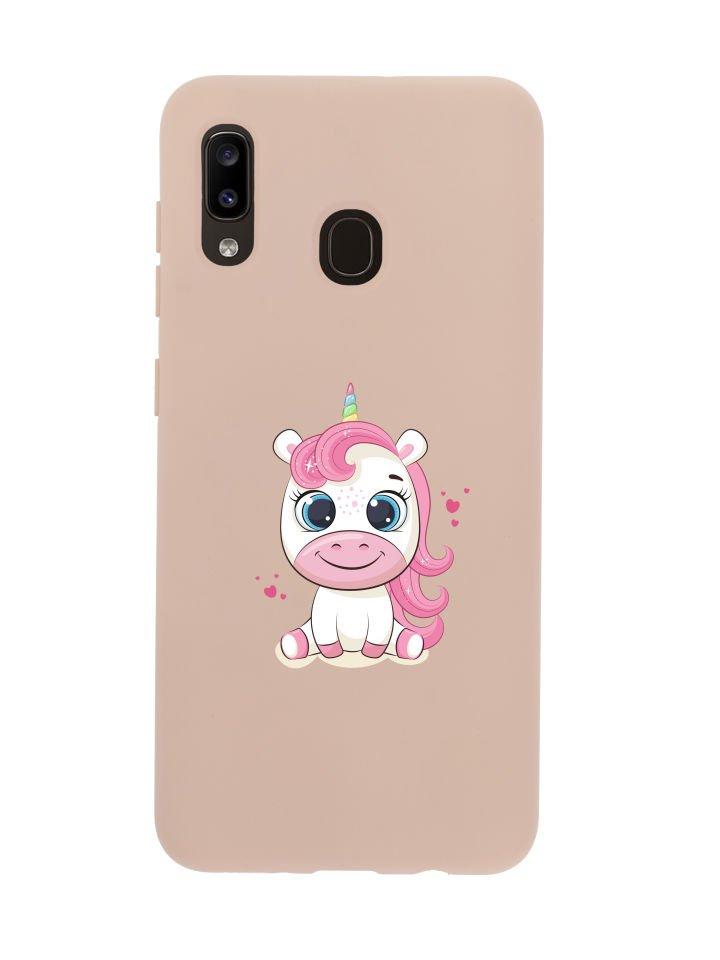 Samsung A20 Unicorn Premium Silikonlu Telefon Kılıfı