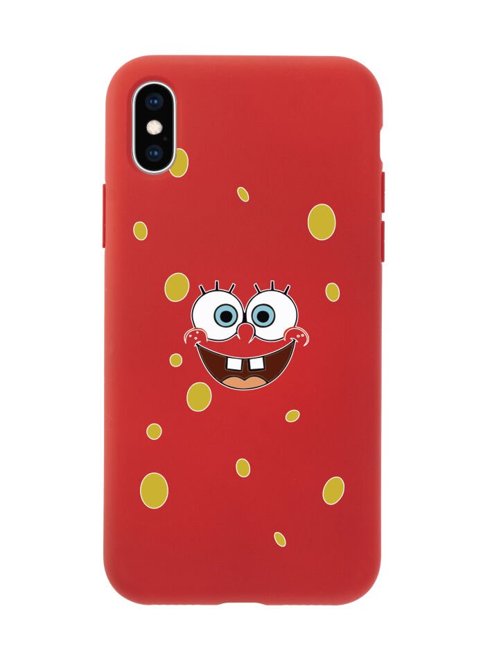 iPhone X Sponge Bob Tasarımlı Telefon Kılıfı