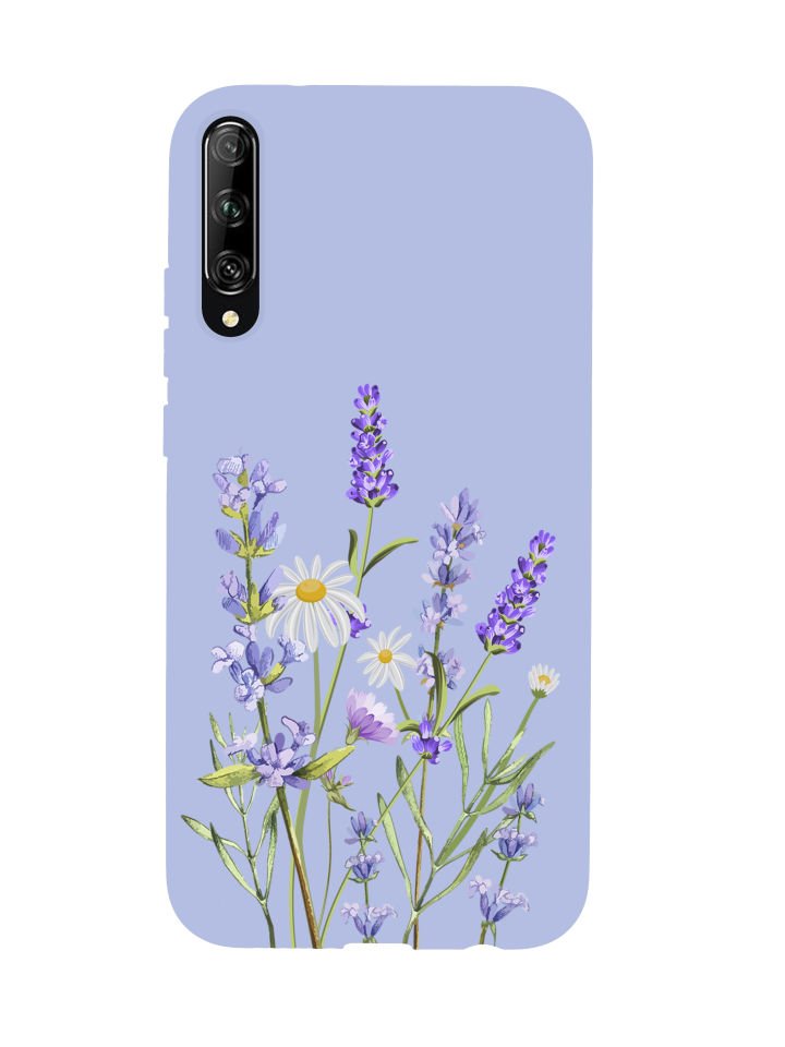 Huawei Psmart Pro Lavender Premium Silikonlu Telefon Kılıfı