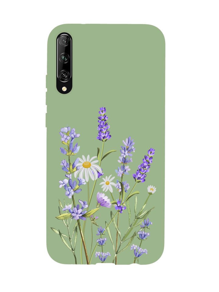 Huawei Psmart Pro Lavender Premium Silikonlu Telefon Kılıfı