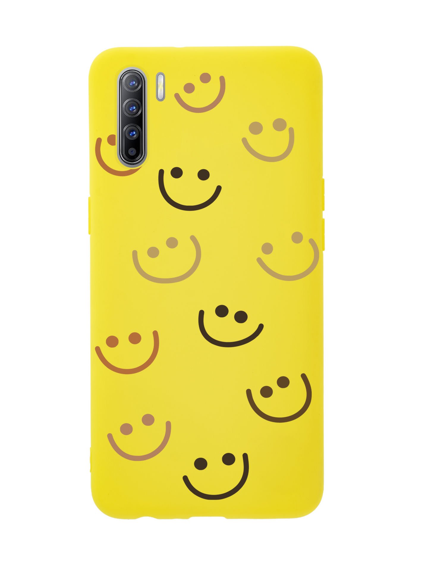 Oppo Reno 3 Smile Premium Silikonlu Telefon Kılıfı