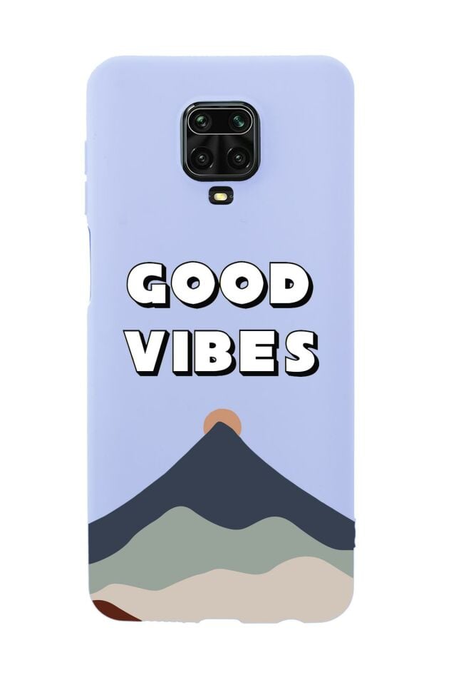 Xiaomi Redmi Note 9 Pro Good Vibes Premium Silikonlu Telefon Kılıfı