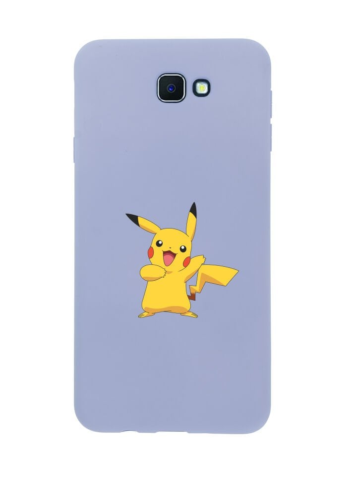 Samsung J7 Prime 2 Pikachu Premium Silikonlu Telefon Kılıfı