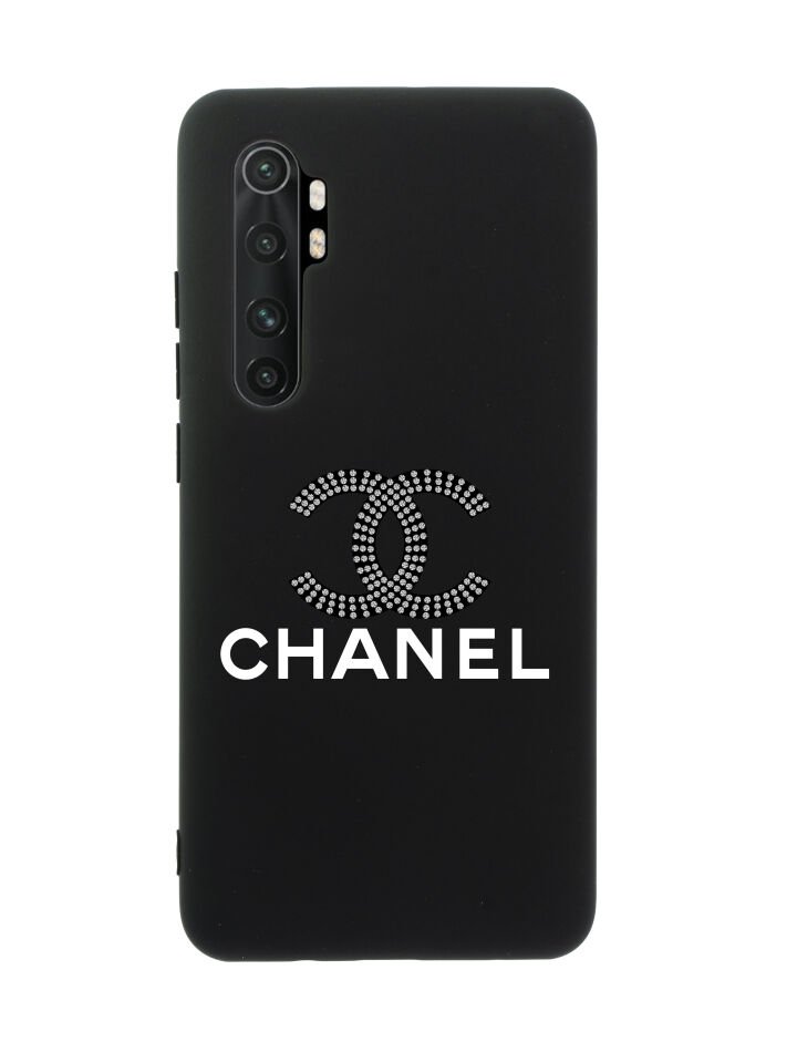 Xiaomi Note 10 Lite Channel Desenli Premium Silikonlu Telefon Kılıfı
