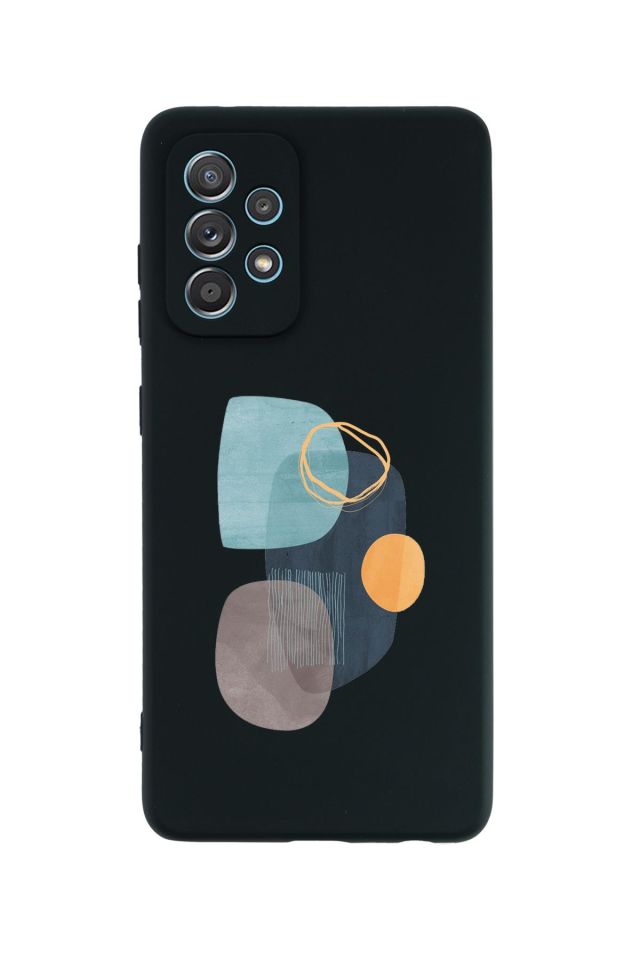 Samsung Galaxy A53 Uyumlu Wall Art Desenli Premium Silikonlu Lansman Telefon Kılıfı