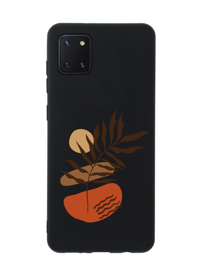 Samsung Note 10 Lite Floral Art Premium Silikonlu Telefon Kılıfı