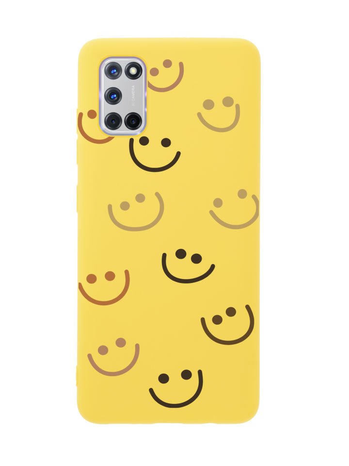 Oppo A72 Smile Premium Silikonlu Telefon Kılıfı