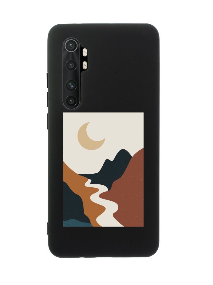 Xiaomi Note 10 Lite Landscape Art Premium Silikonlu Telefon Kılıfı