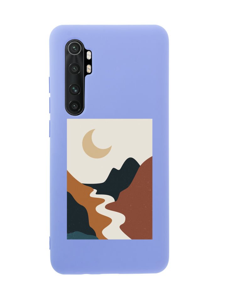 Xiaomi Note 10 Lite Landscape Art Premium Silikonlu Telefon Kılıfı