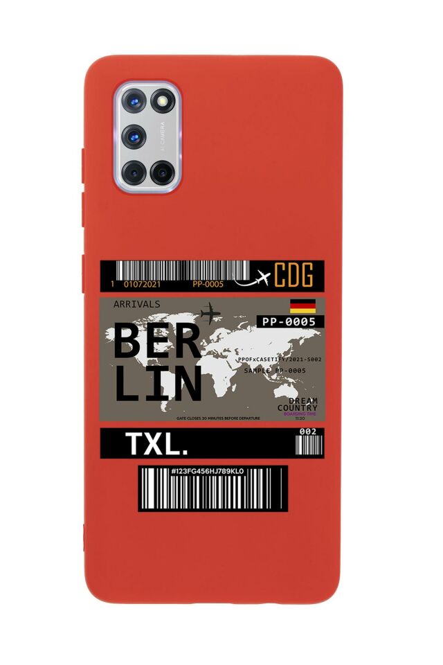 Oppo A52 Berlin Premium Silikonlu Telefon Kılıfı