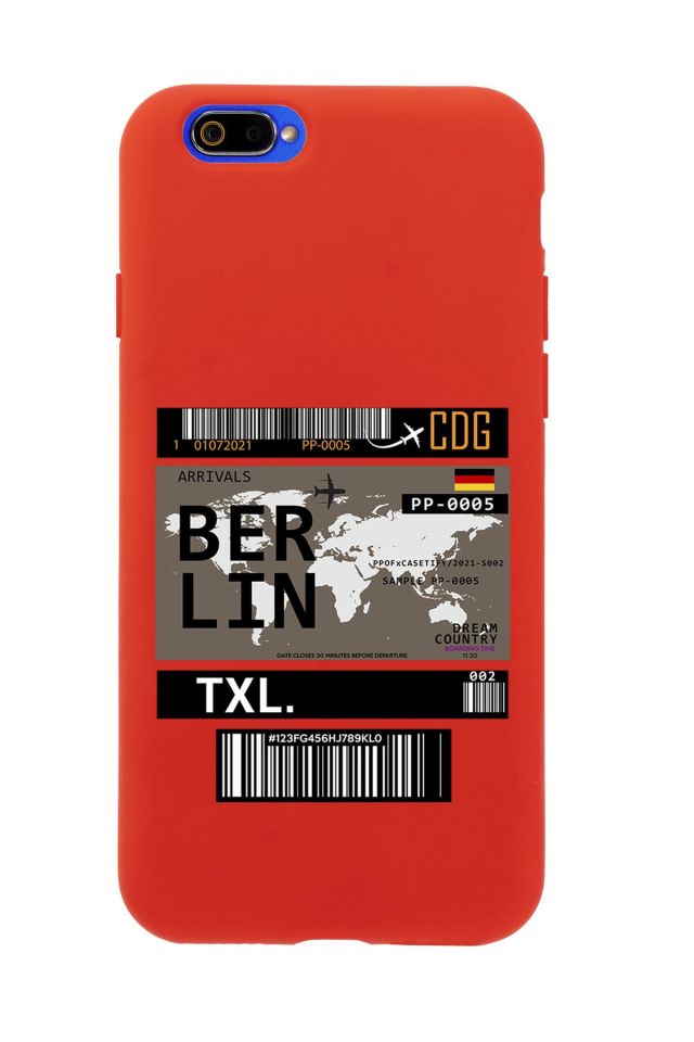 Realme C2 Berlin Premium Silikonlu Telefon Kılıfı