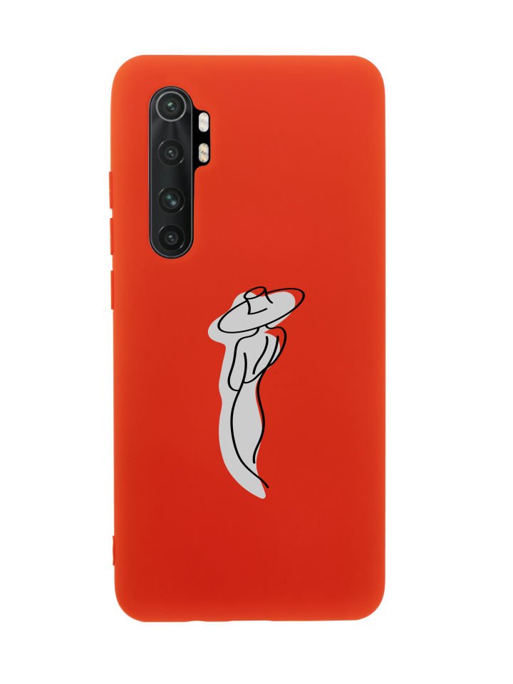 Xiaomi Note 10 Lite Madame Desenli Premium Silikonlu Telefon Kılıfı