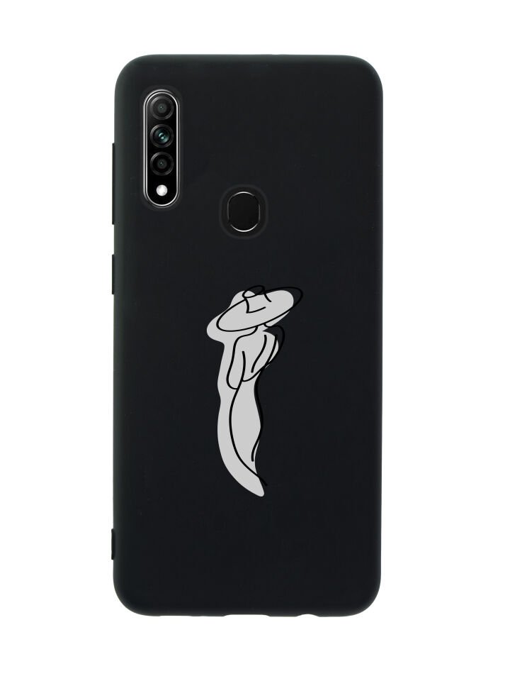 Oppo A31 Madame Desenli Premium Silikonlu Telefon Kılıfı