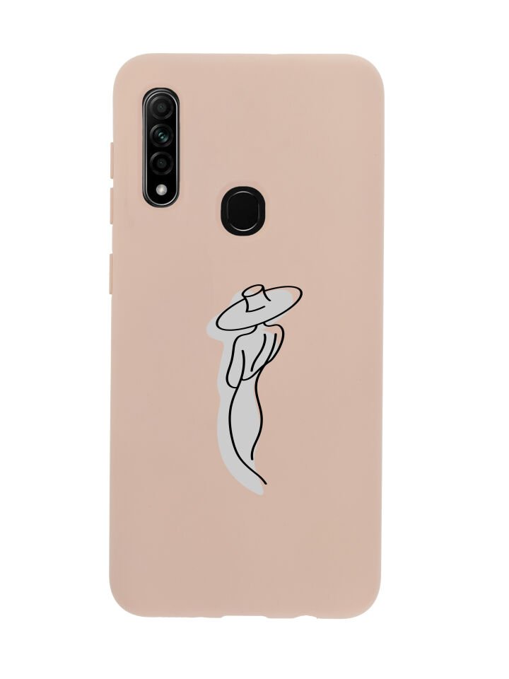 Oppo A31 Madame Desenli Premium Silikonlu Telefon Kılıfı