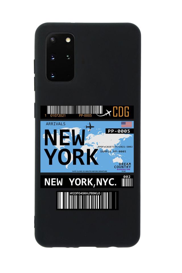 Samsung S20 Plus New York Premium Silikonlu Telefon Kılıfı