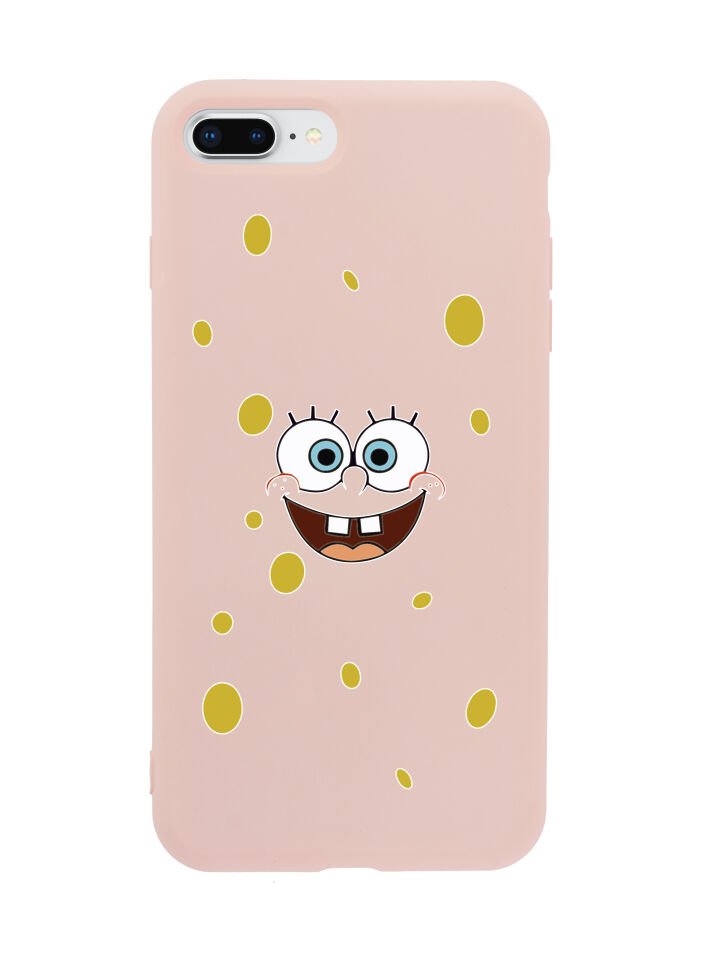 iPhone 8 Plus Sponge Bob Tasarımlı Telefon Kılıfı