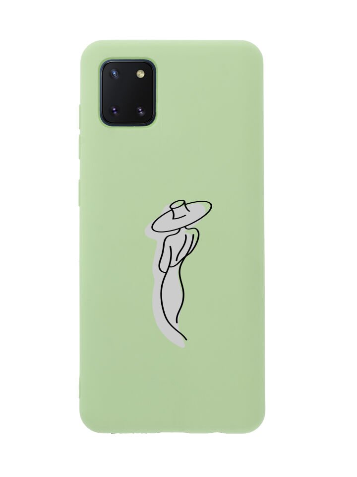 Samsung Note 10 Lite Madame Desenli Premium Silikonlu Telefon Kılıfı