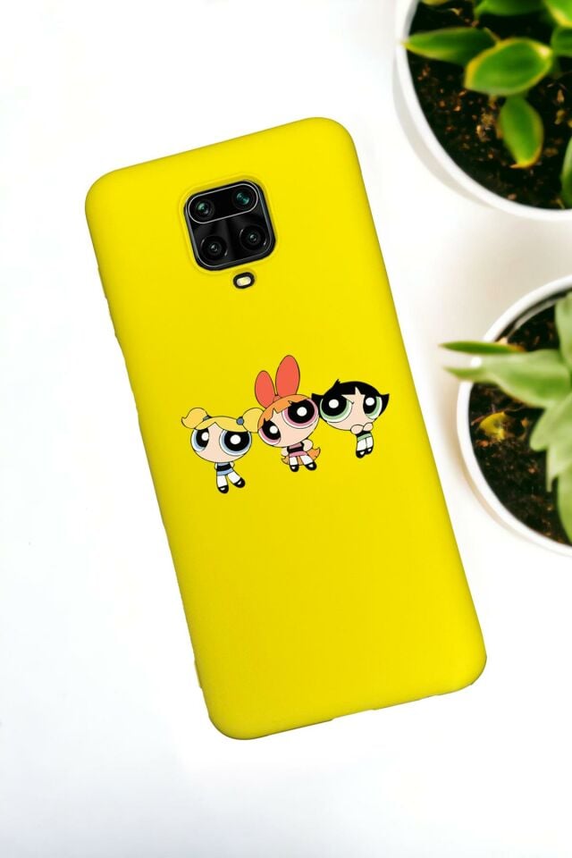 Xiaomi Redmi Note 9 Pro / Note 9s Uyumlu Powerpuff Girls Desenli Premium Silikonlu Lansman Telefon Kılıfı