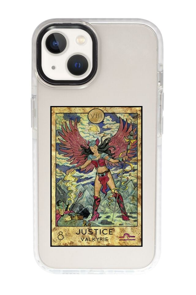 iPhone 13 Justice Valkyrie Candy Bumper Darbe Emci Silikonlu Telefon Kılıfı