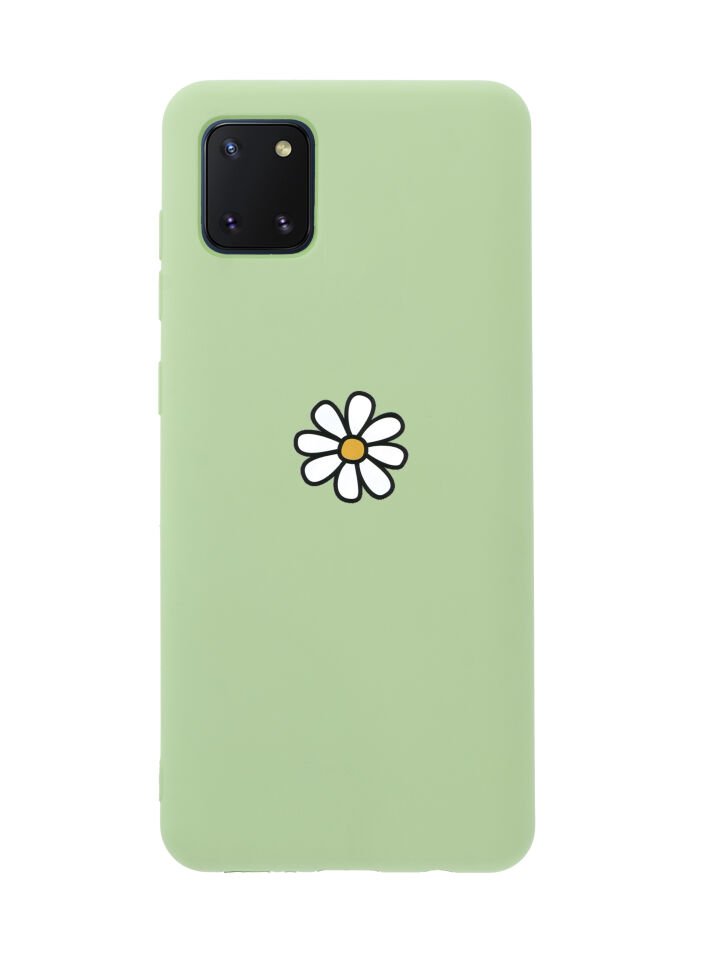 Samsung Note 10 Lite Papatya Premium Silikonlu Telefon Kılıfı