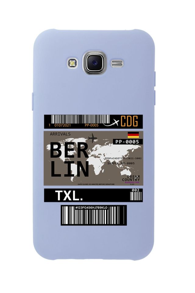 Samsung J7 Berlin Premium Silikonlu Telefon Kılıfı