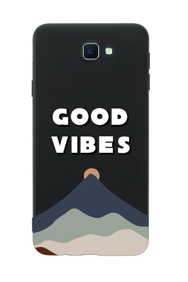 Samsung J7 Prime Good Vibes Premium Silikonlu Telefon Kılıfı