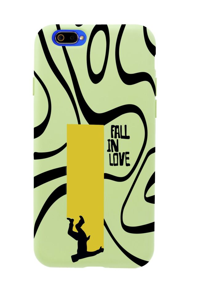 Realme C2 Fall In Love Premium Silikonlu Telefon Kılıfı