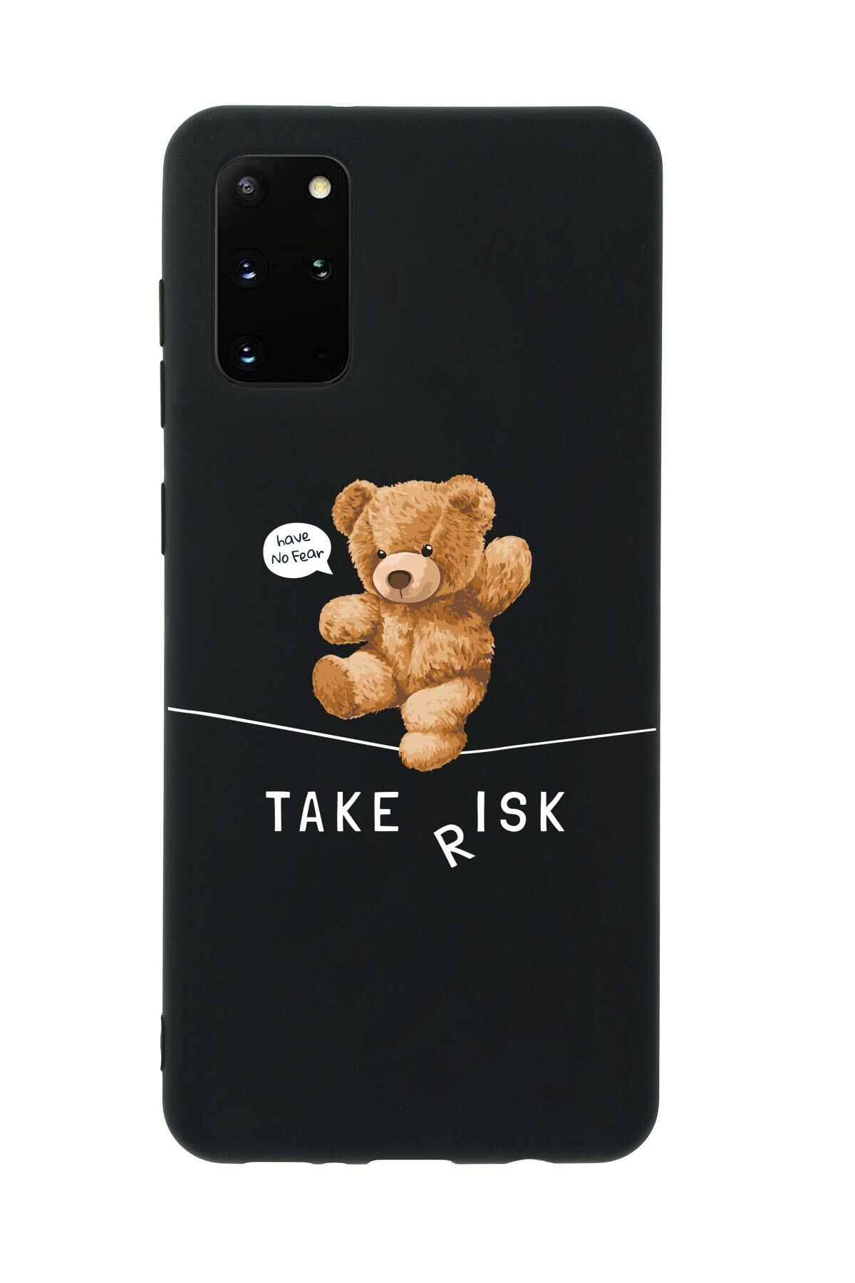 Samsung S20 Plus Take Risk Premium Silikonlu Telefon Kılıfı