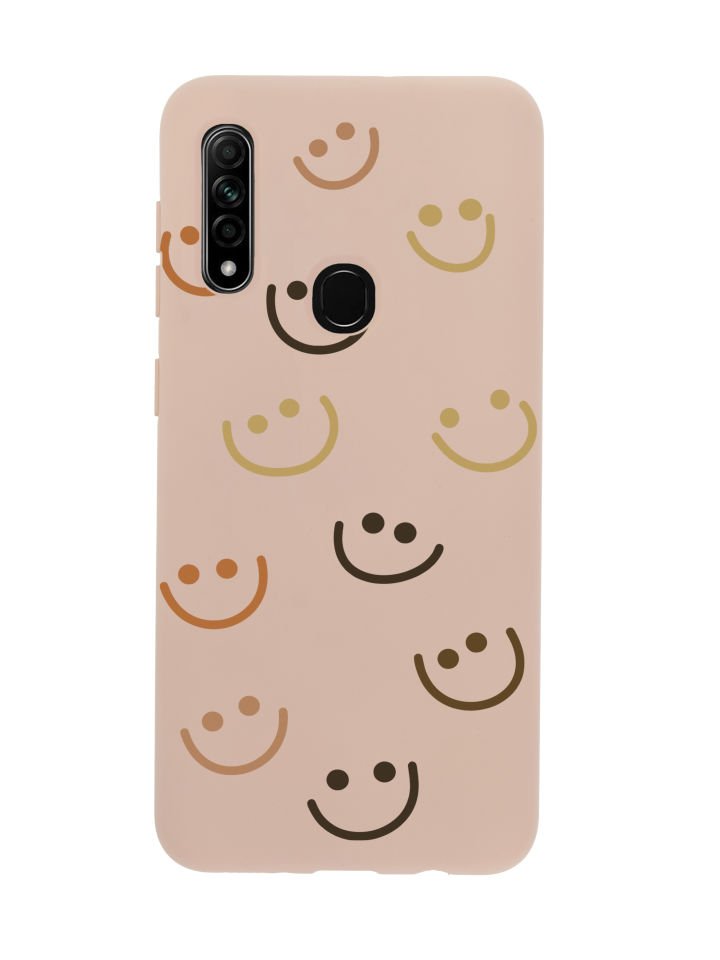 Oppo A31 Smile Premium Silikonlu Telefon Kılıfı