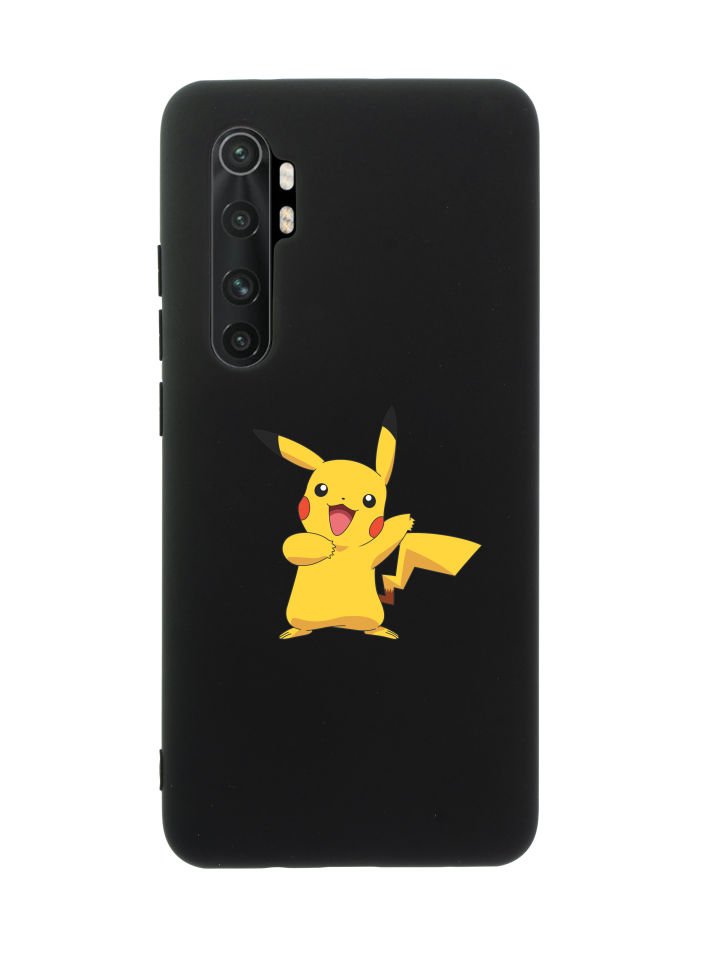 Xiaomi Note 10 Lite Pikachu Premium Silikonlu Telefon Kılıfı