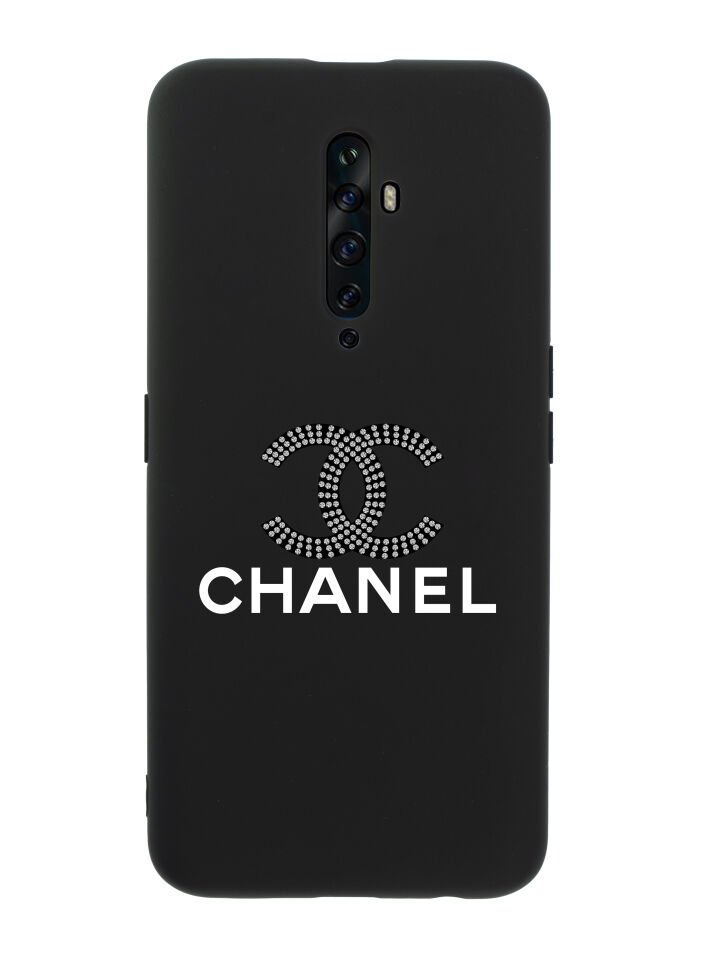 Oppo Reno 2Z Channel Desenli Premium Silikonlu Telefon Kılıfı