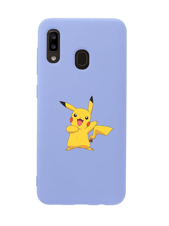 Samsung A20 Pikachu Premium Silikonlu Telefon Kılıfı