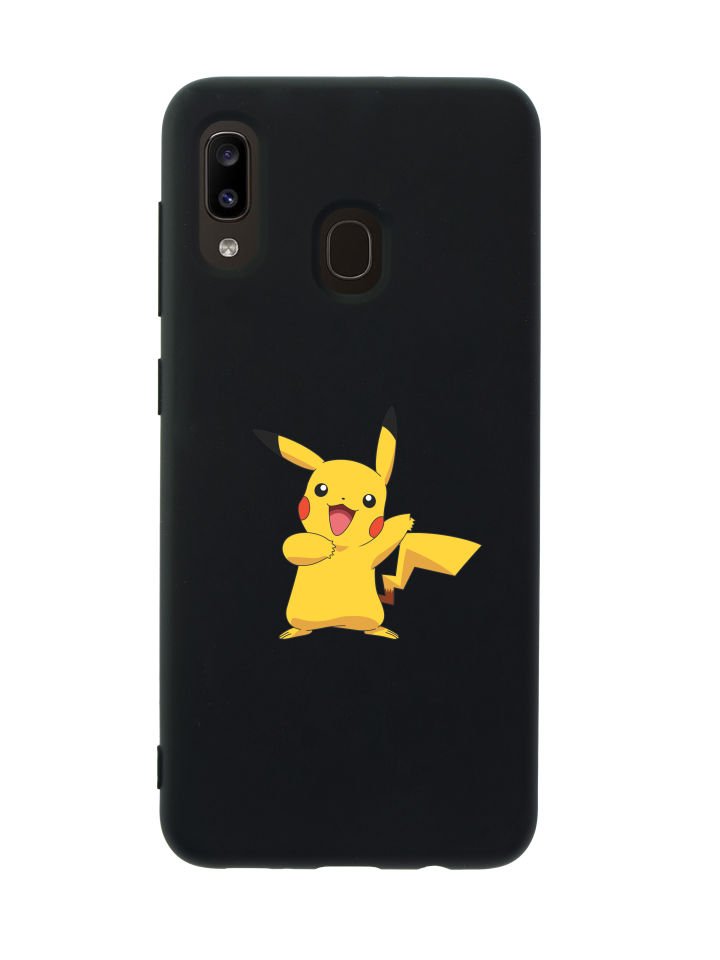 Samsung A20 Pikachu Premium Silikonlu Telefon Kılıfı
