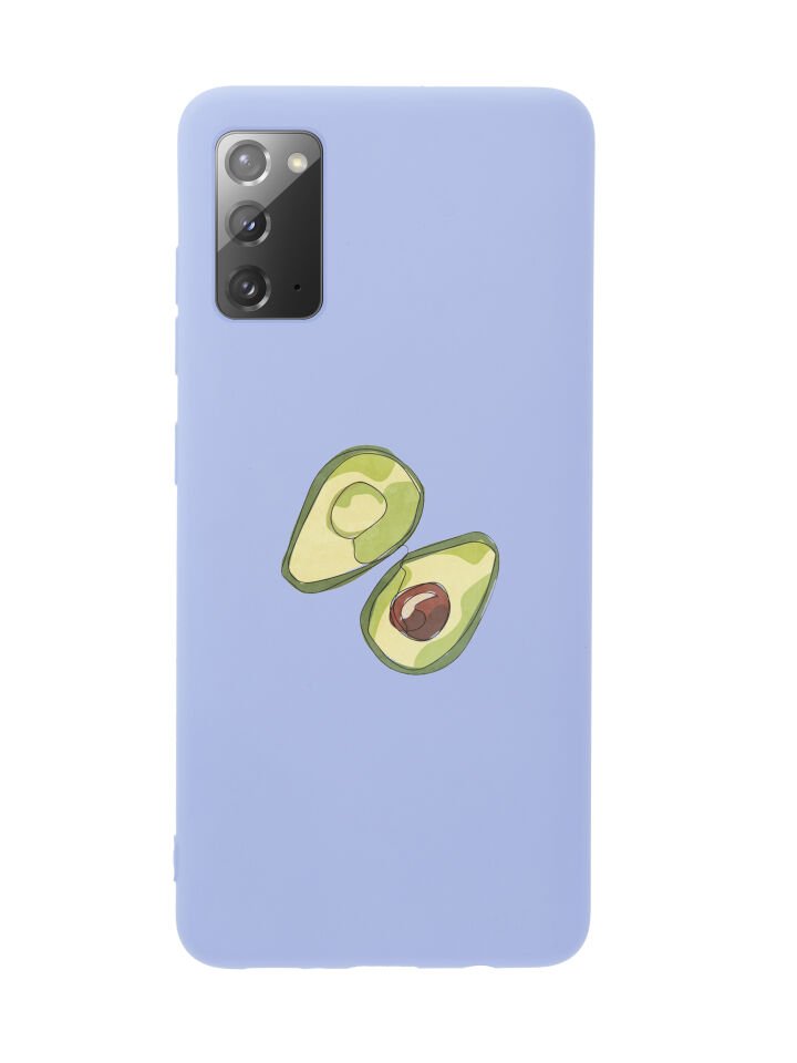 Samsung Note 20 Avokado  Art Premium Silikonlu Telefon Kılıfı