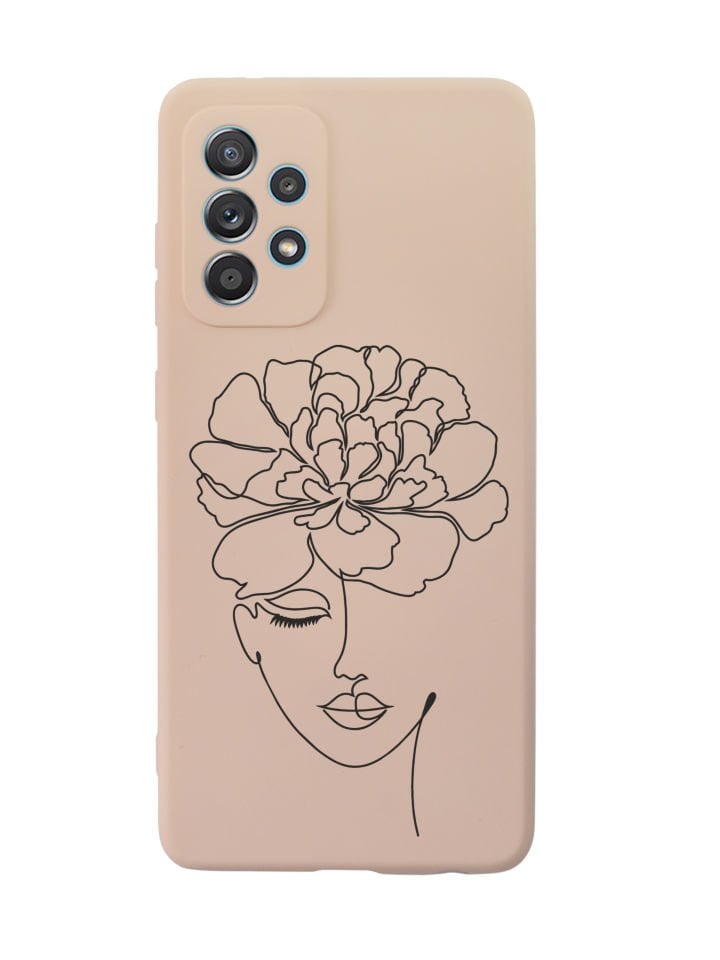 Samsung A32 Flower Women Premium Silikonlu Telefon Kılıfı