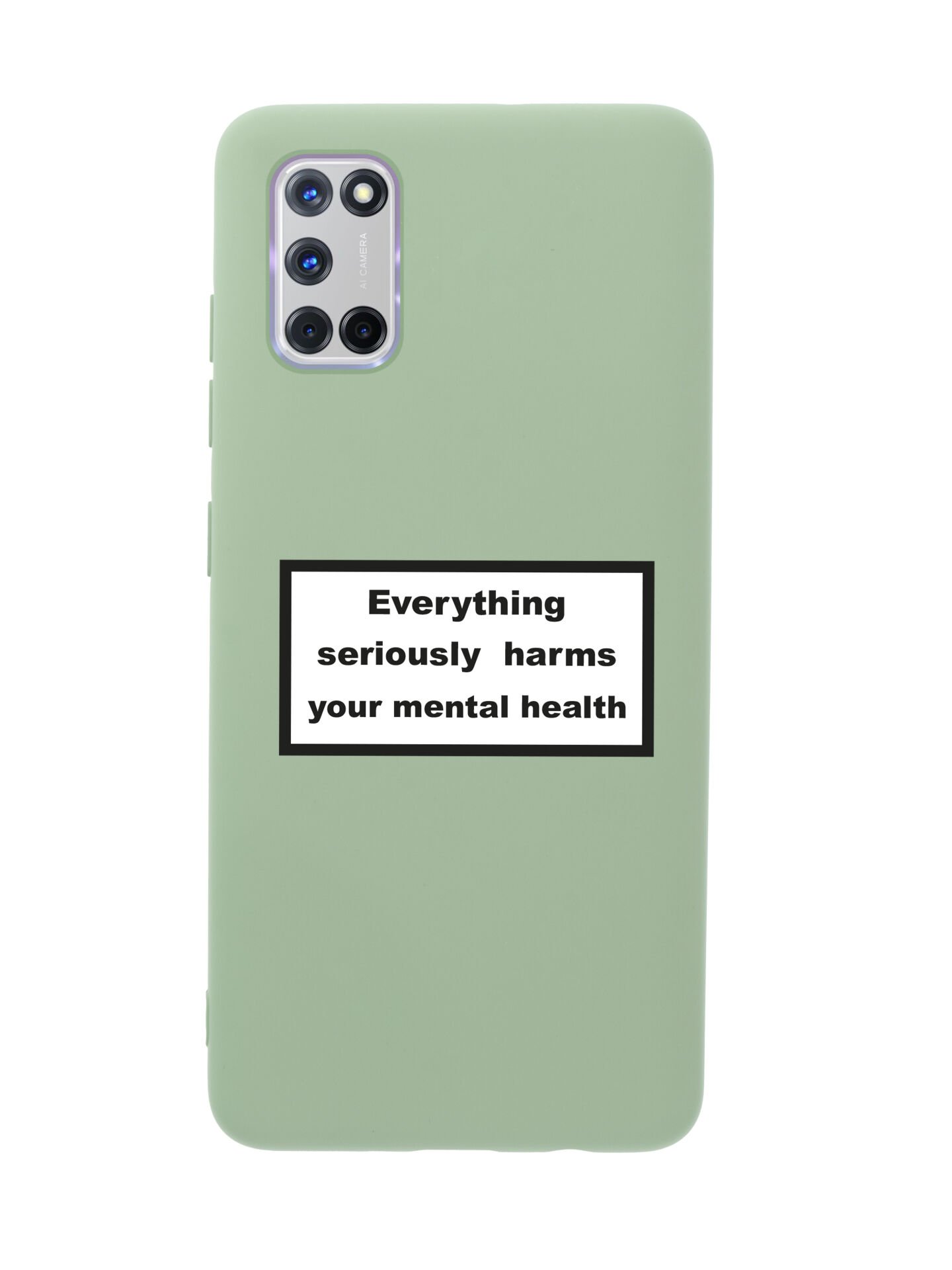 Oppo A52 Everythink Premium Silikonlu Telefon Kılıfı