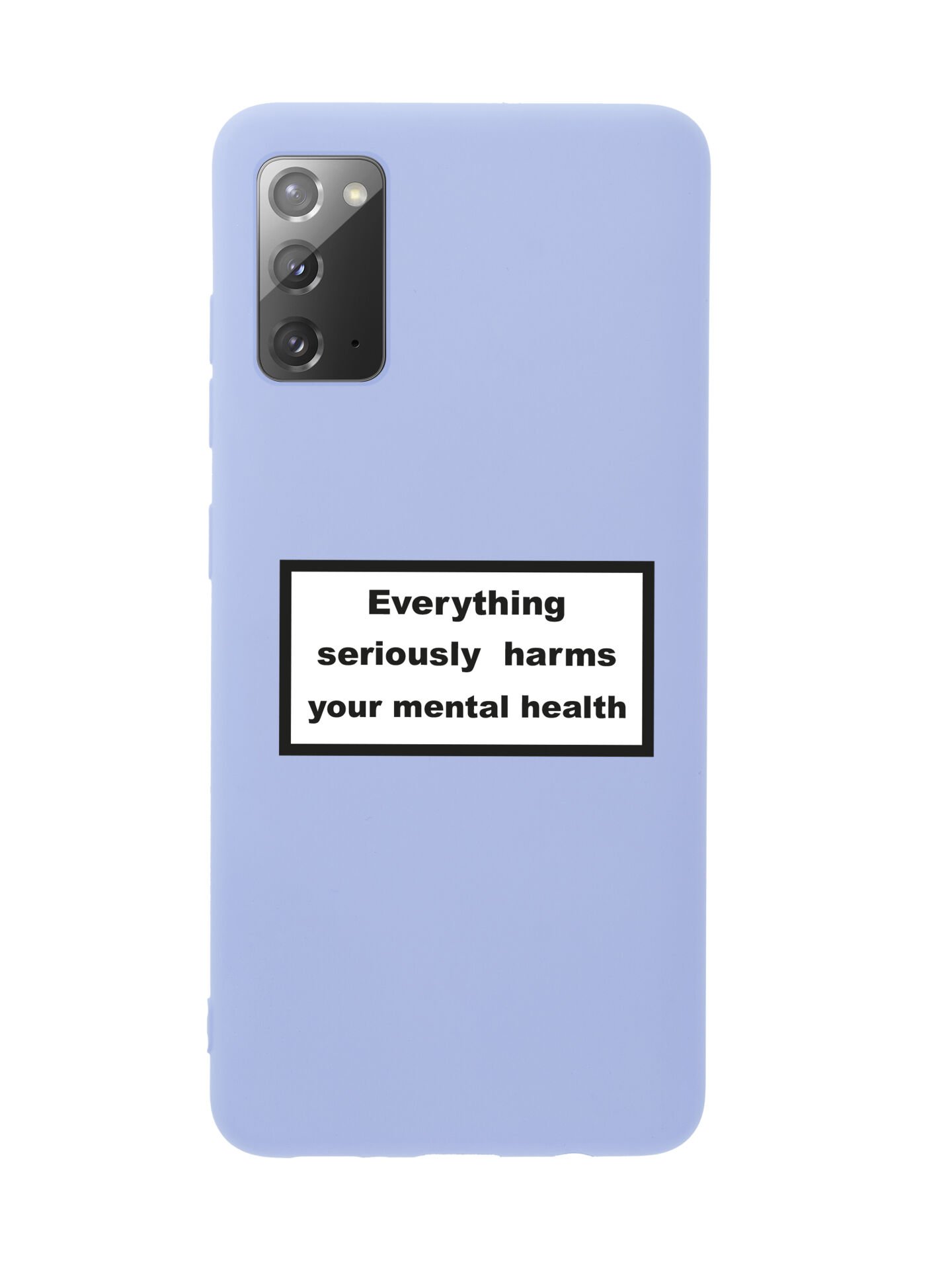 Samsung Note 20 Everythink Premium Silikonlu Telefon Kılıfı