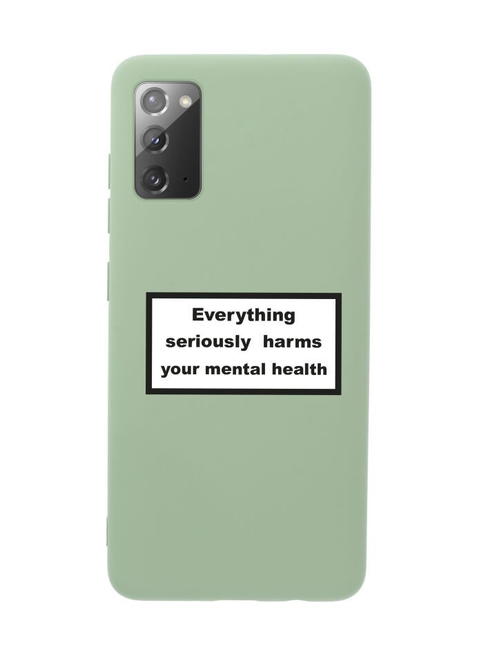 Samsung Note 20 Everythink Premium Silikonlu Telefon Kılıfı