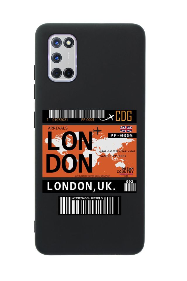 Oppo A52 London Premium Silikonlu Telefon Kılıfı